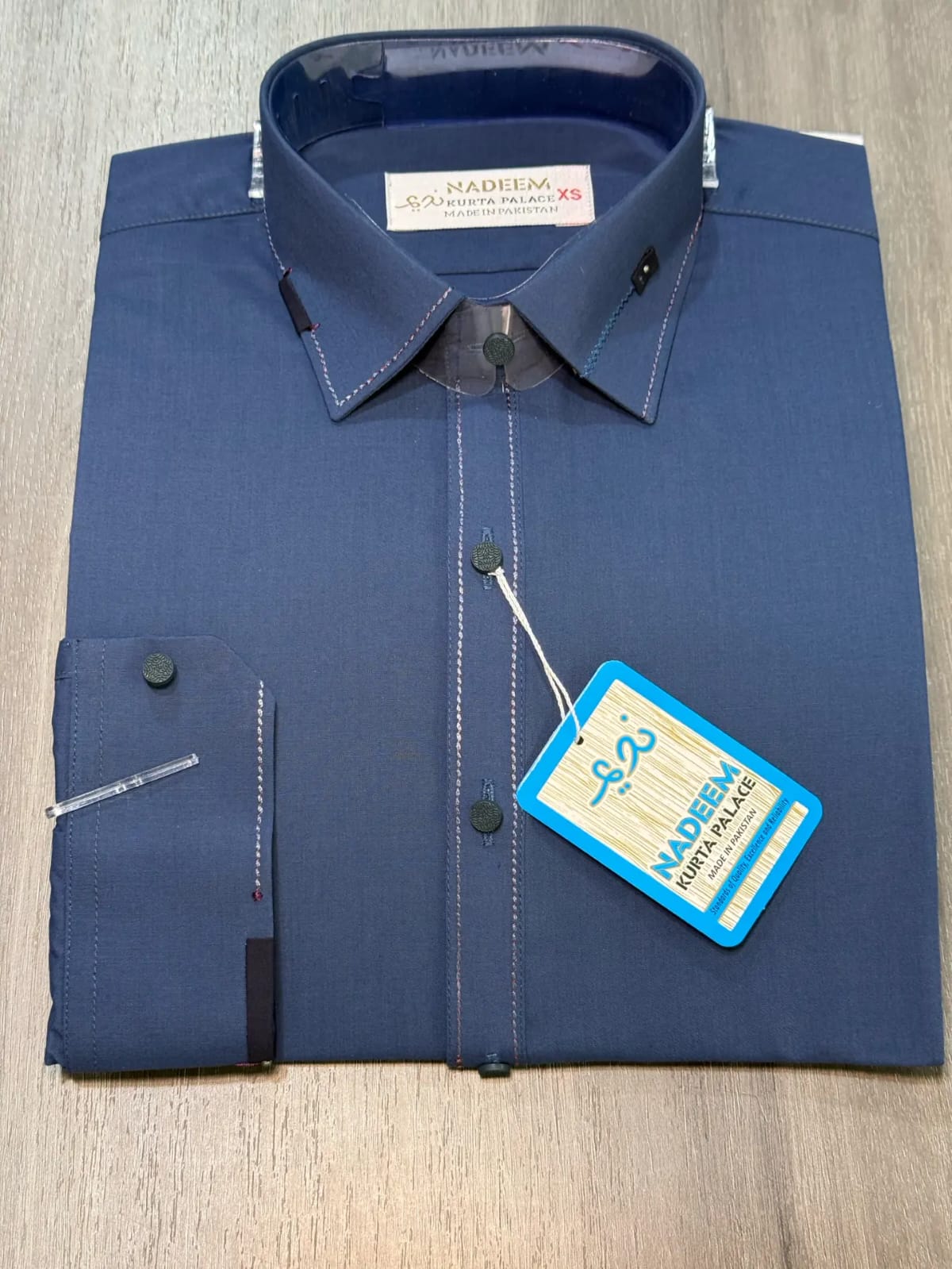 Buraq 15 Blue Kameez Shalwar