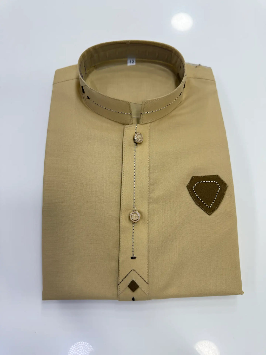 E2-1 CAMEL KURTA SHALWAR