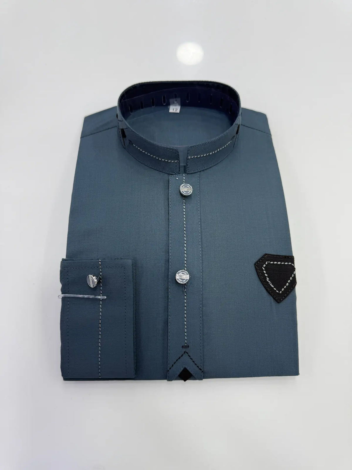 E2-4 FROST-BLUE KURTA SHALWAR