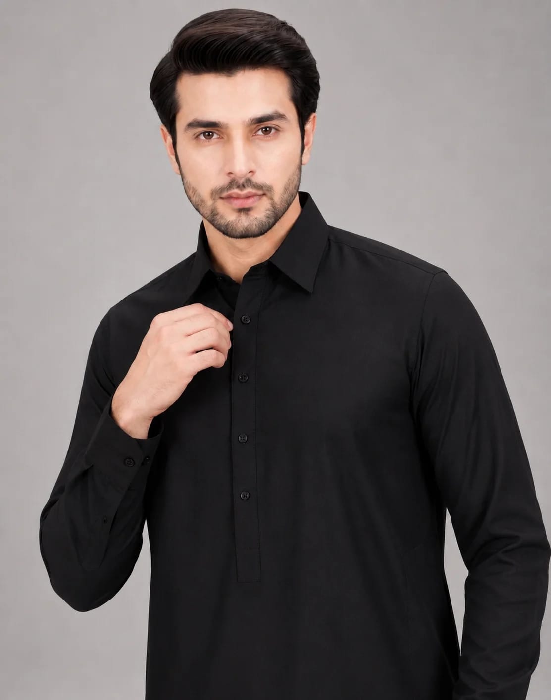 ANDAZ 001 BLACK KAMEEZ SHALWAR