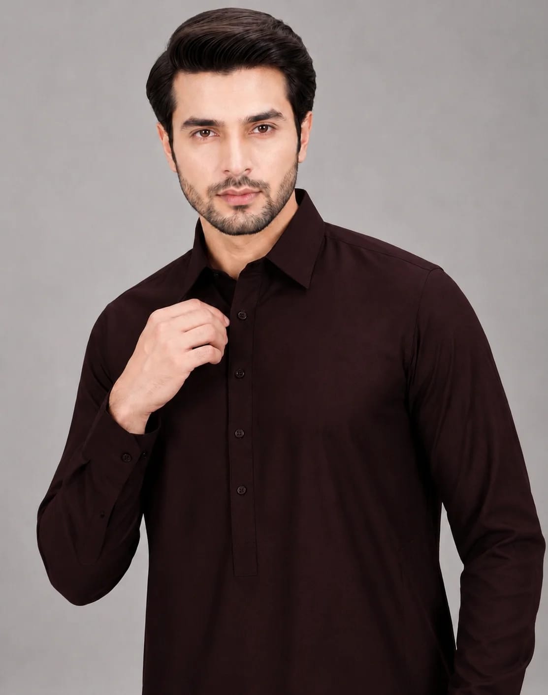ANDAZ 001 DEEP-MEHROON KAMEEZ SHALWAR