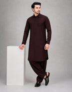 ANDAZ 001 DEEP-MEHROON KAMEEZ SHALWAR