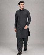 ANDAZ 001 SMOKEY-GRAY KAMEEZ SHALWAR