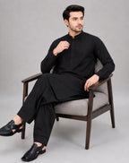 ANDAZ 002 BLACK KURTA SHALWAR