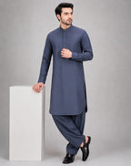 ANDAZ 002 GRAY KURTA SHALWAR