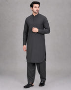 ANDAZ 002 SMOKEY-GRAY KURTA SHALWAR
