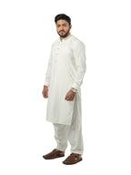 E-30 OFF-WHITE KURTA SHLAWAR