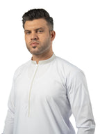 E-29 WHITE KURTA SHALWAR