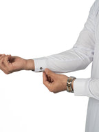 E-29 WHITE KURTA SHALWAR