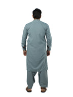 E-29 BLUEISH-GRAY KURTA SHLAWAR