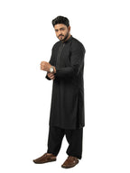 CLk-18 DEEP-BLACK KURTA SHALWAR
