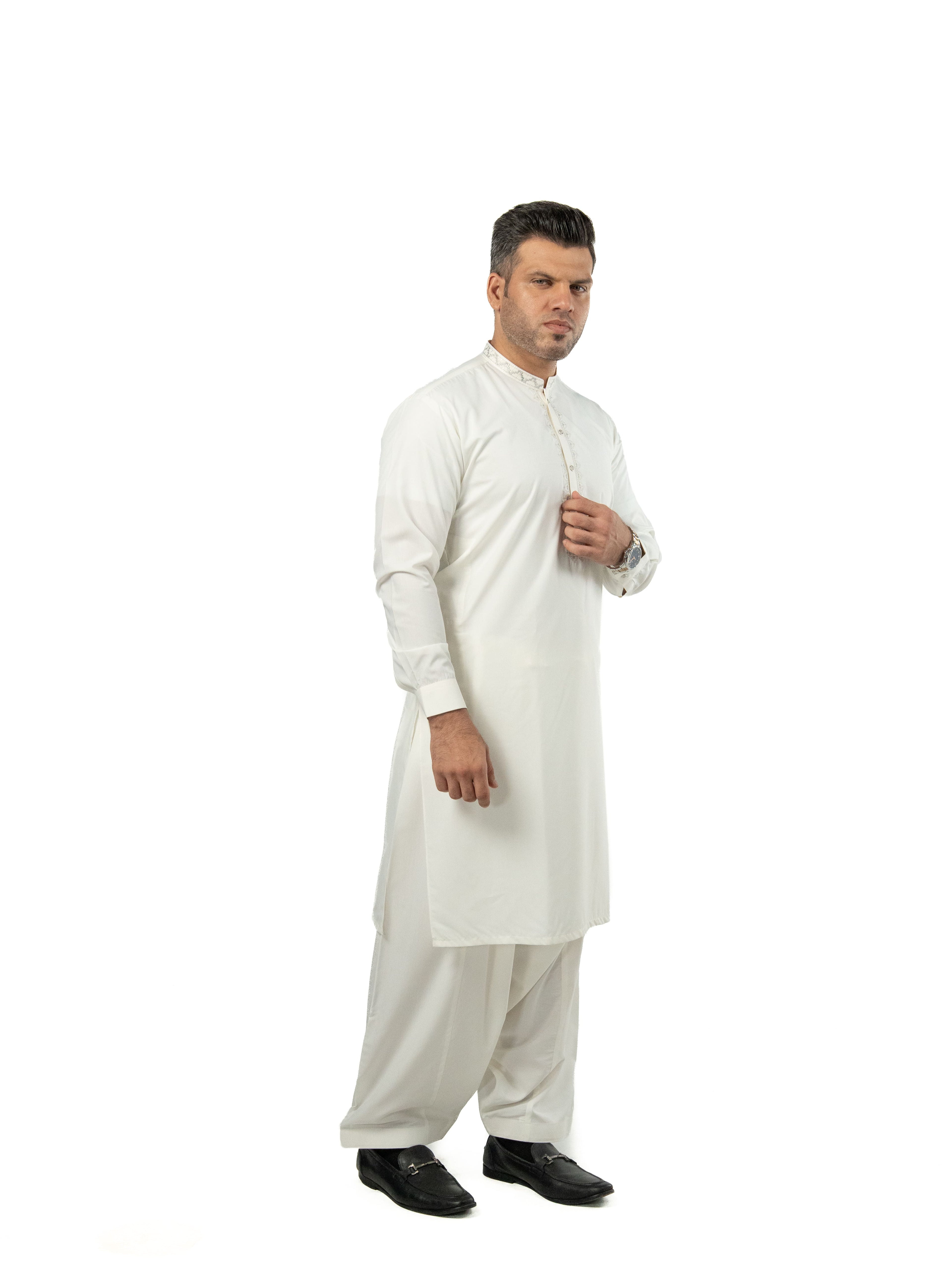 SE Off-White Boski Kurta Shalwar