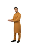 P-14 BUTTER-SCOTCH KURTA PAJAMA