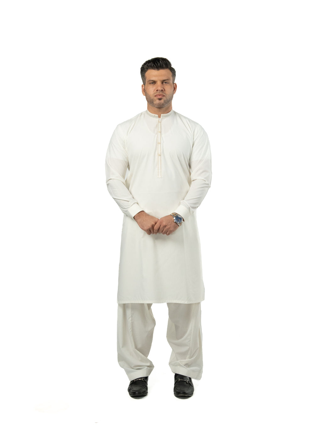 Z-5 Off White Boski Kurta Shalwar