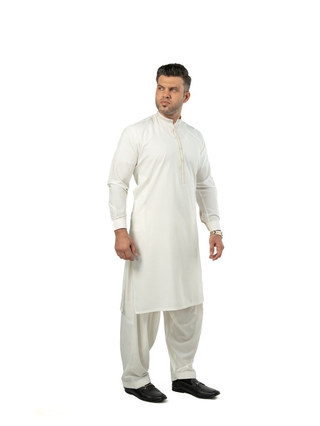 Z-5 Off White Boski Kurta Shalwar