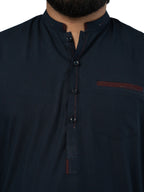 A-8 NAVY-BLUE KURTA PAJAMA