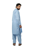 Minister 002 IceBlue Kurta shalwar