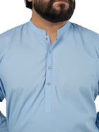 Minister 002 IceBlue Kurta shalwar