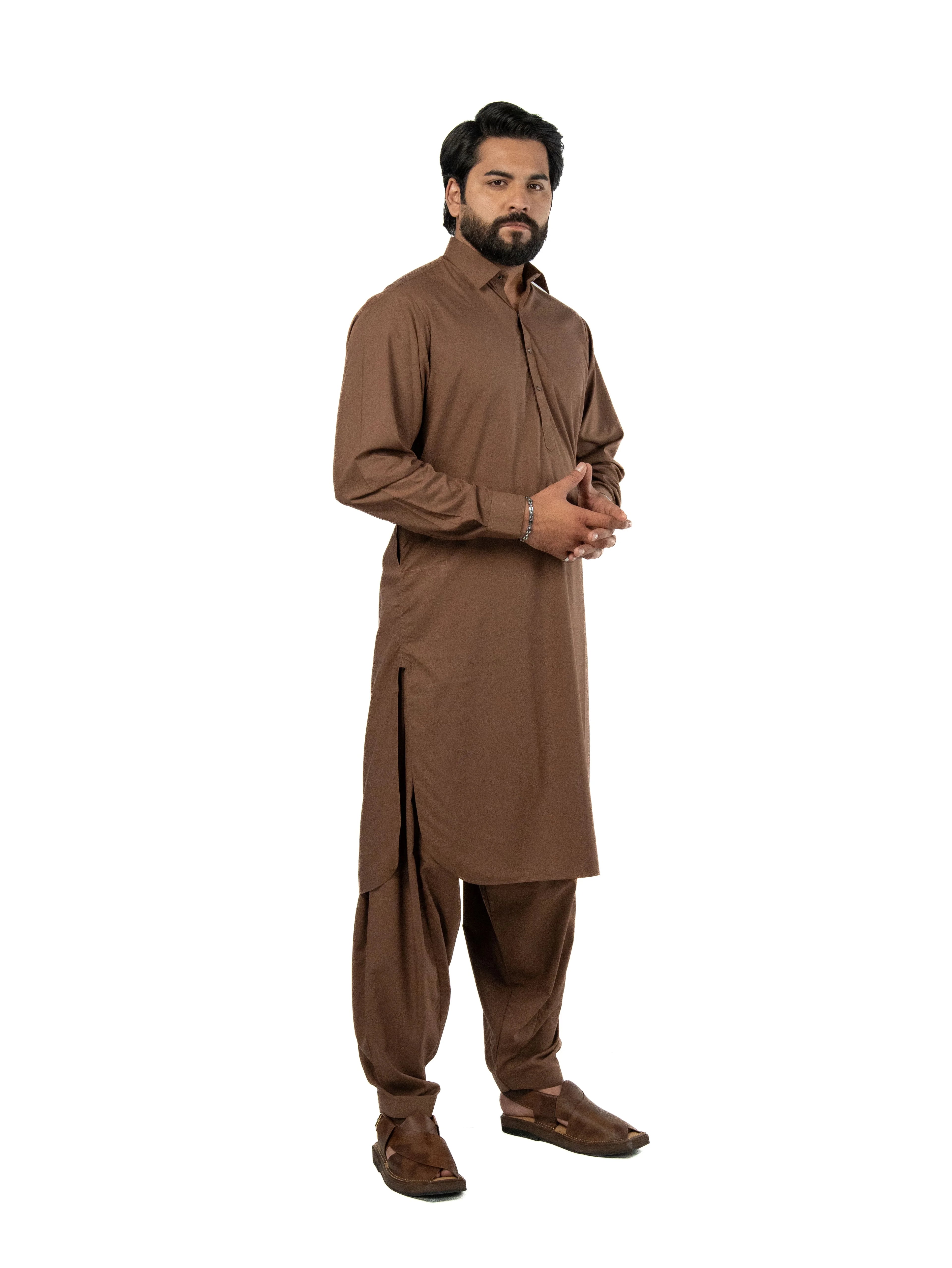 Minister-001 Leather Brown