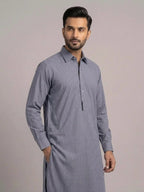 GL-2 ASHGRAY KAMEEZ SHALWAR