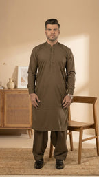 R33 MEHANDI KURTA SHALWAR