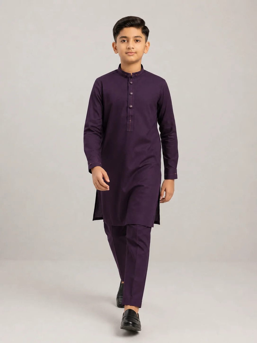 K-3 DARK-MEHROON KURTA PAJAMA