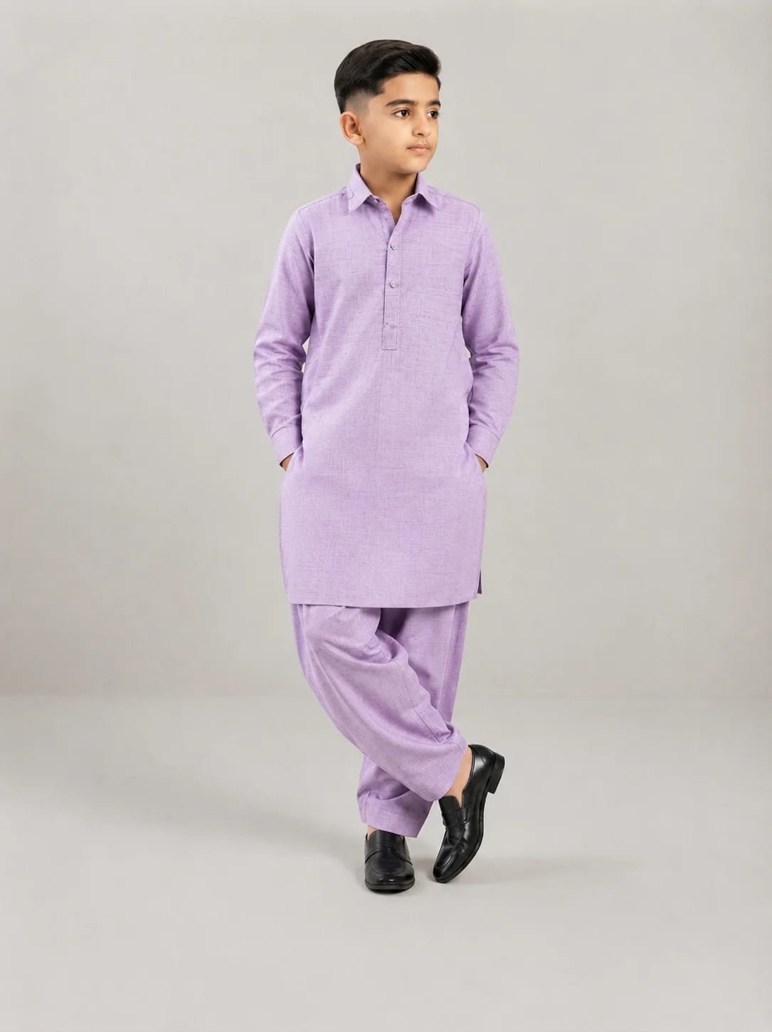 K-4 ONION-PINK KAMEEZ SHALWAR