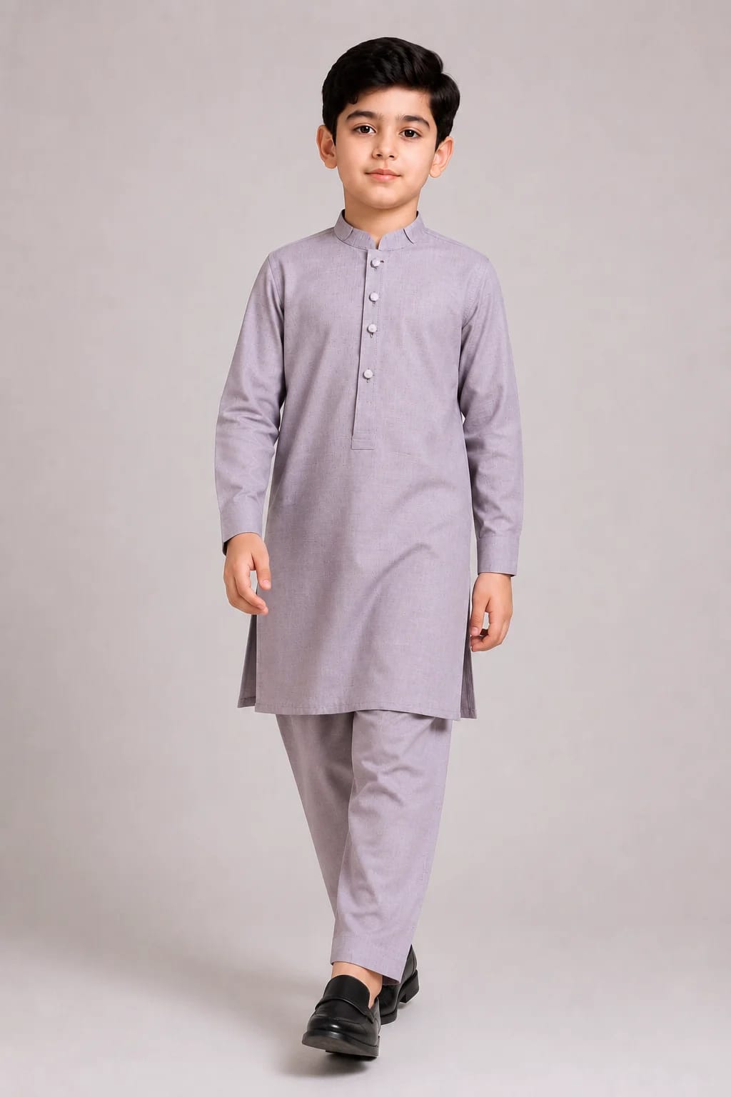 K-6 HONEY-BROWN KURTA SHALWAR