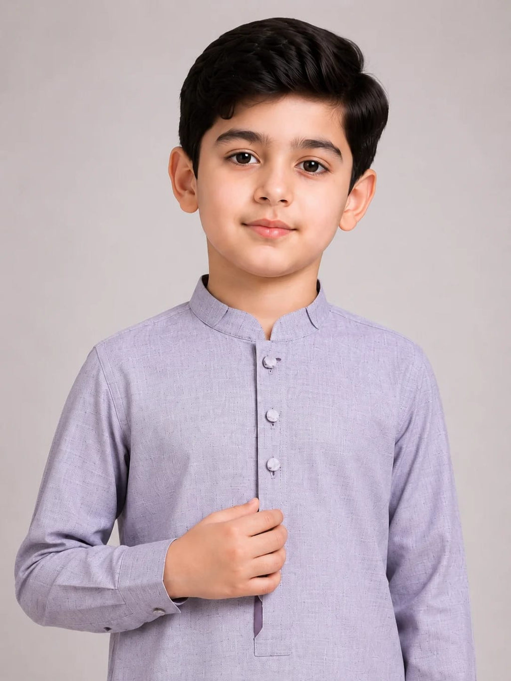 K-6 LILAC KURTA SHALWAR