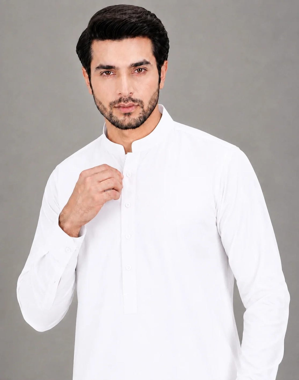 ANDAZ PURE WHITE KURTA SHALWAR