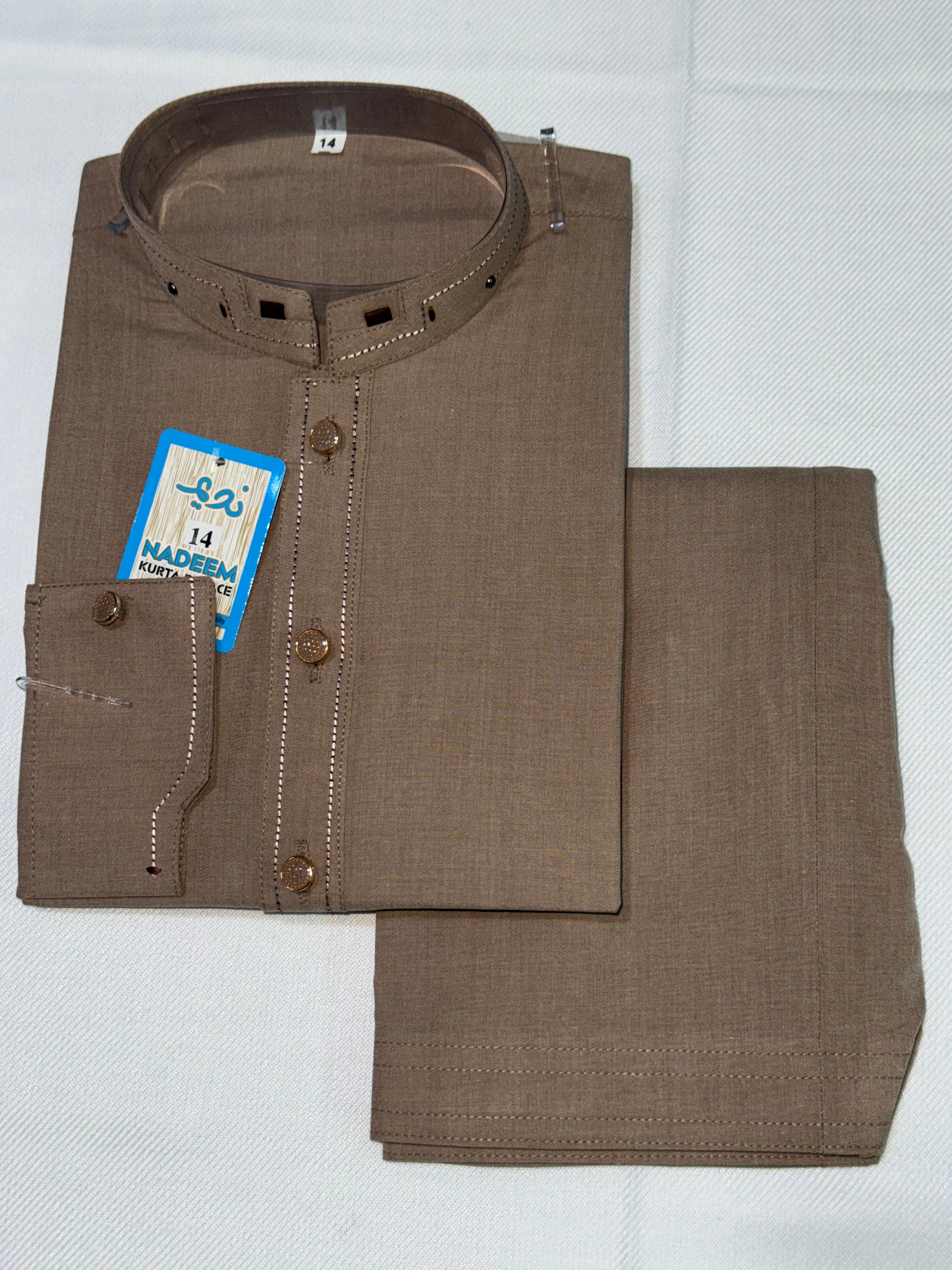 M-1 Kameez Shalwar Zinc