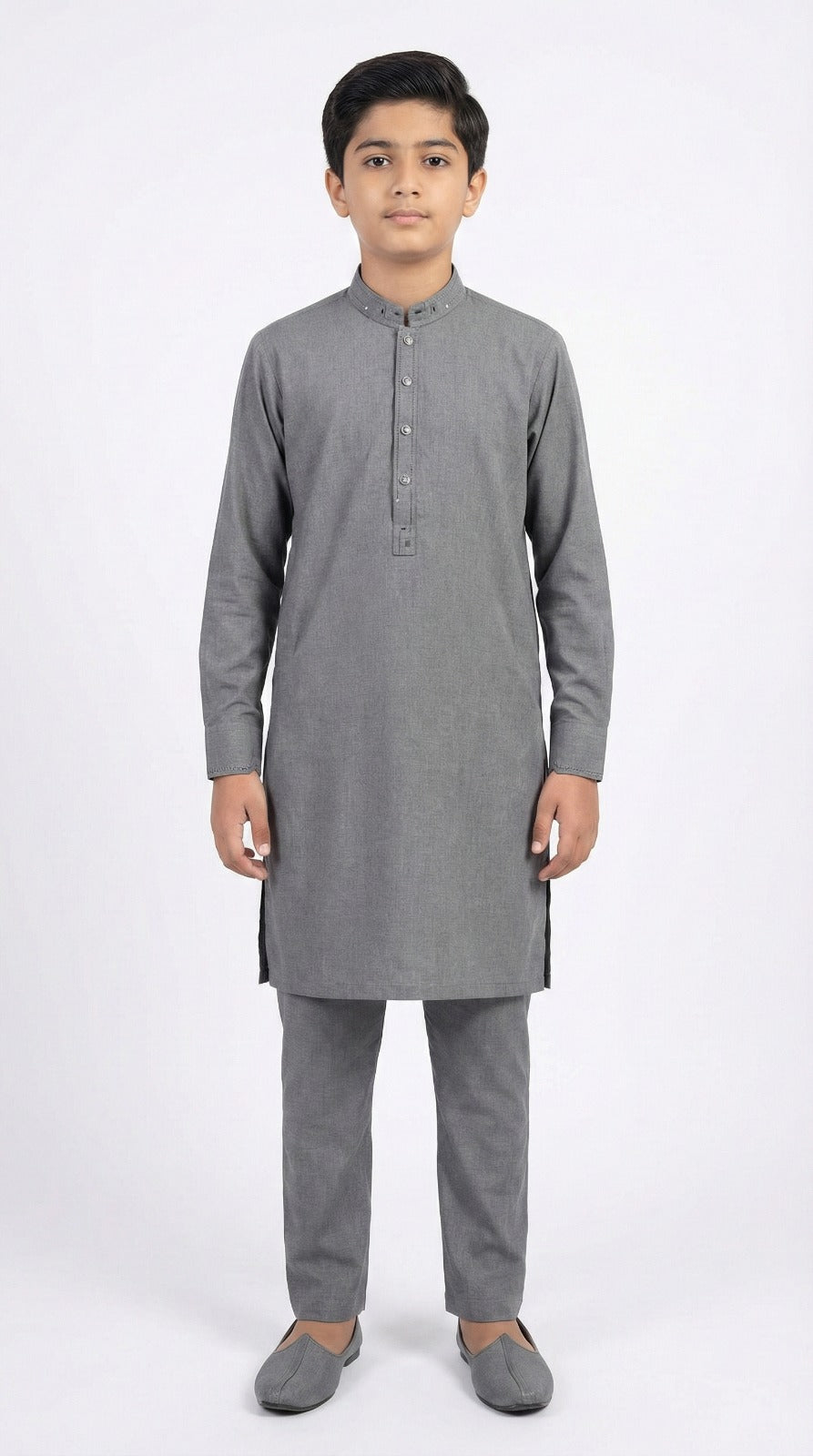 M-1 Kameez Pajama Charcoal
