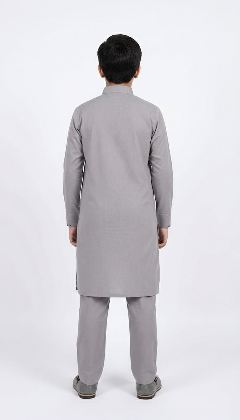M-2 Kameez Pajama Ash Gray