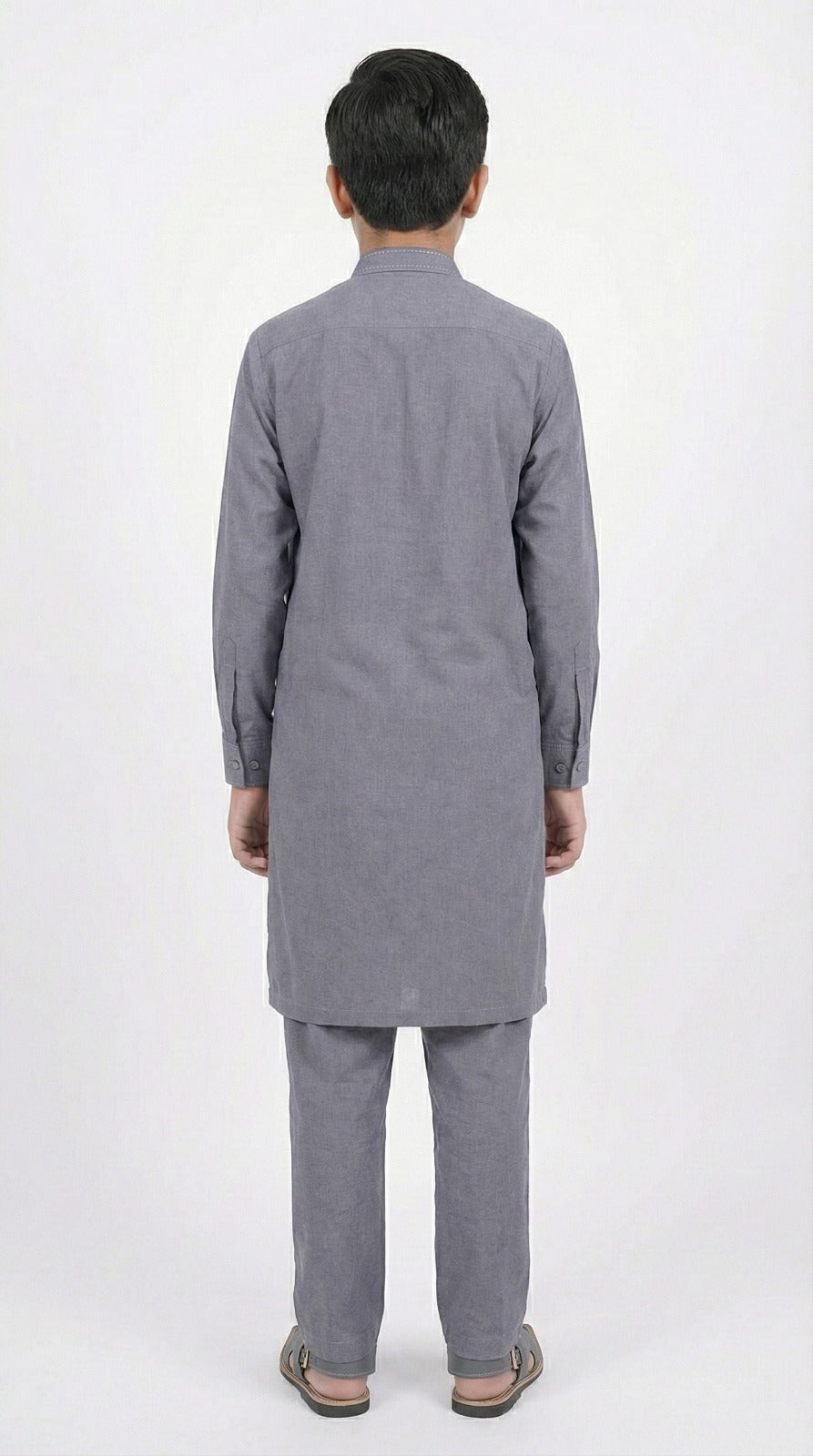 M-2 Kameez Pajama Blueish Gray