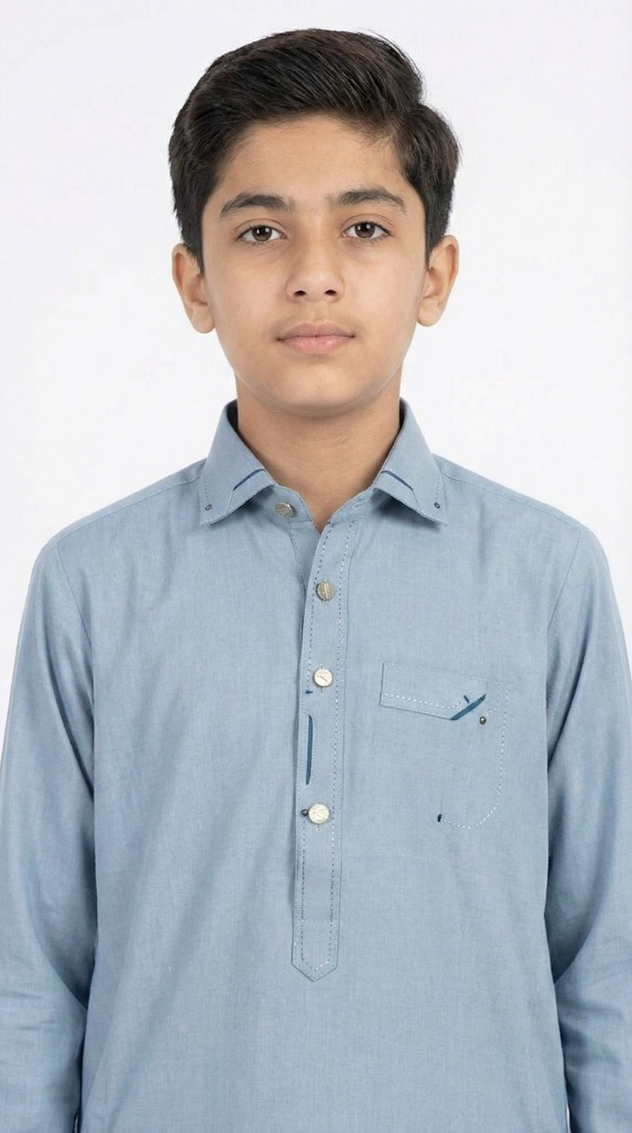 M-3 Kameez Shalwar Light Feroze