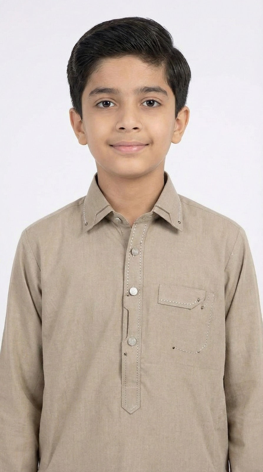 M-3 Kameez Shalwar Khaki