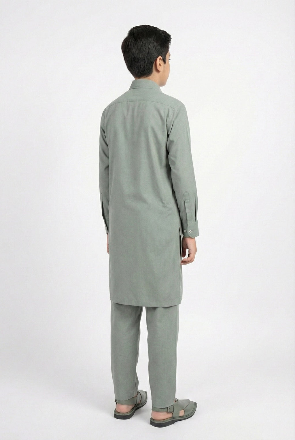M-3 Kameez Shalwar Light Green