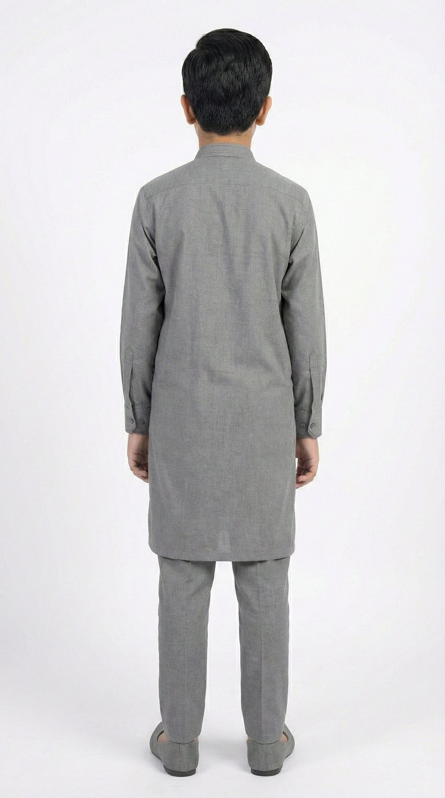 M-1 Kameez Shalwar Charcoal