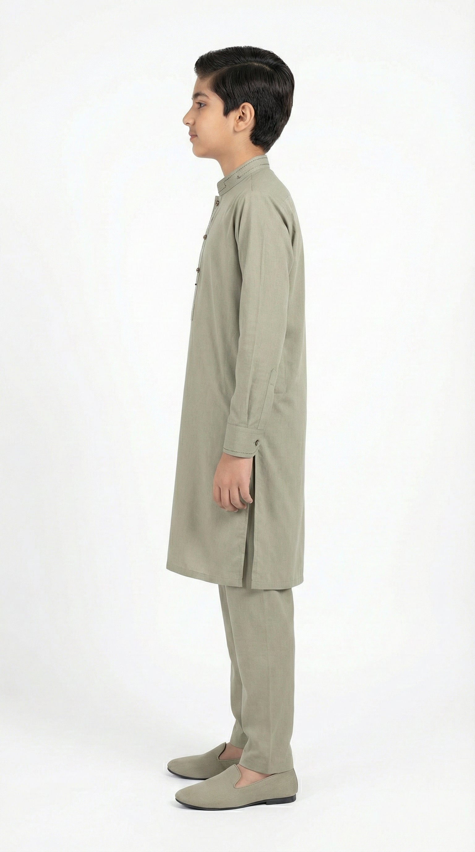 M-1 Kameez Shalwar Pistachio