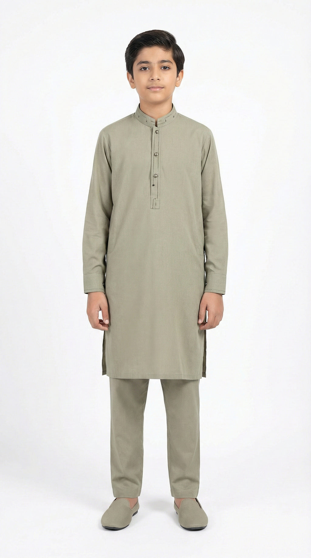 M-1 Kameez Shalwar Pistachio