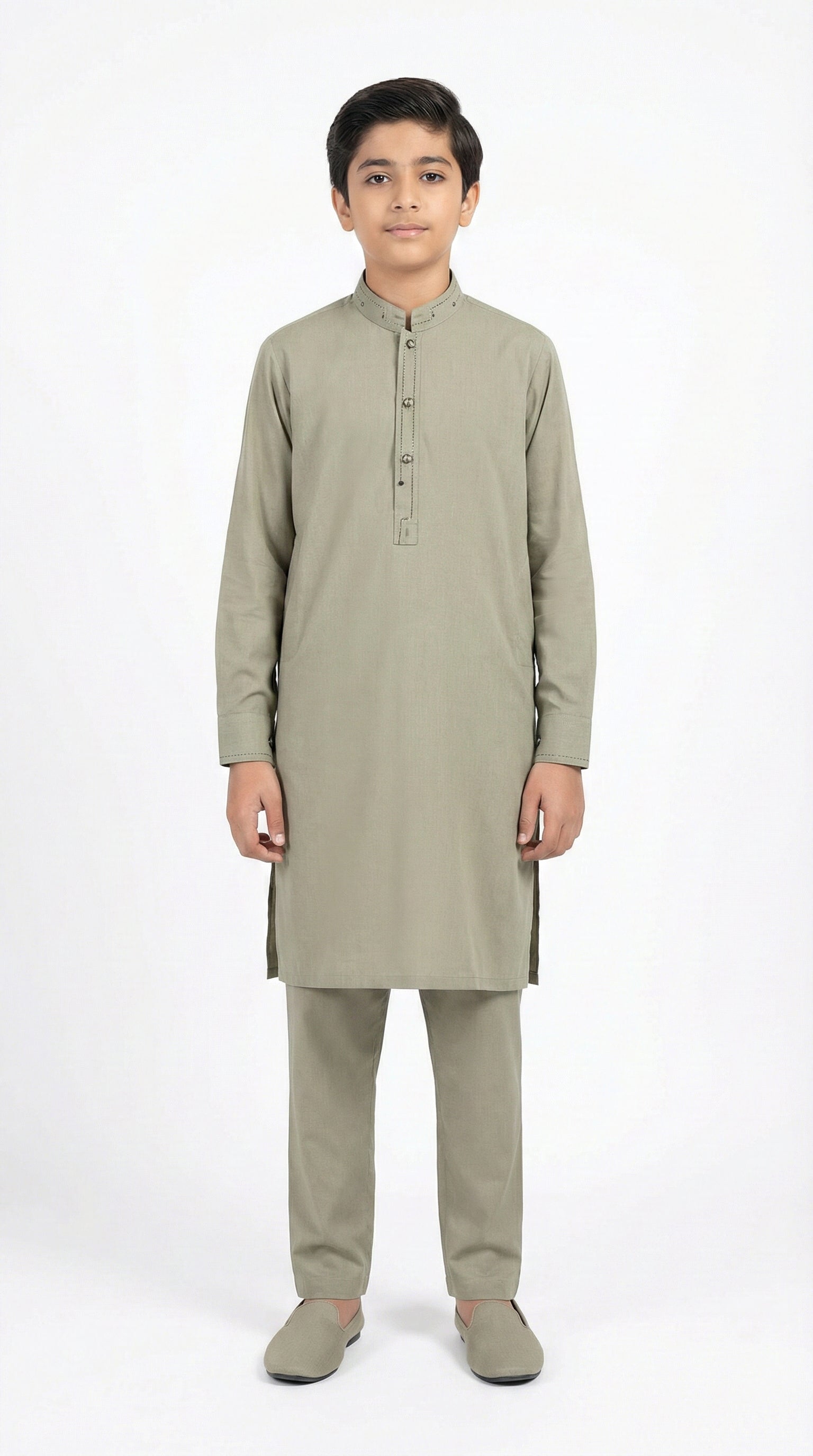 M-1 Kameez Shalwar Pistachio
