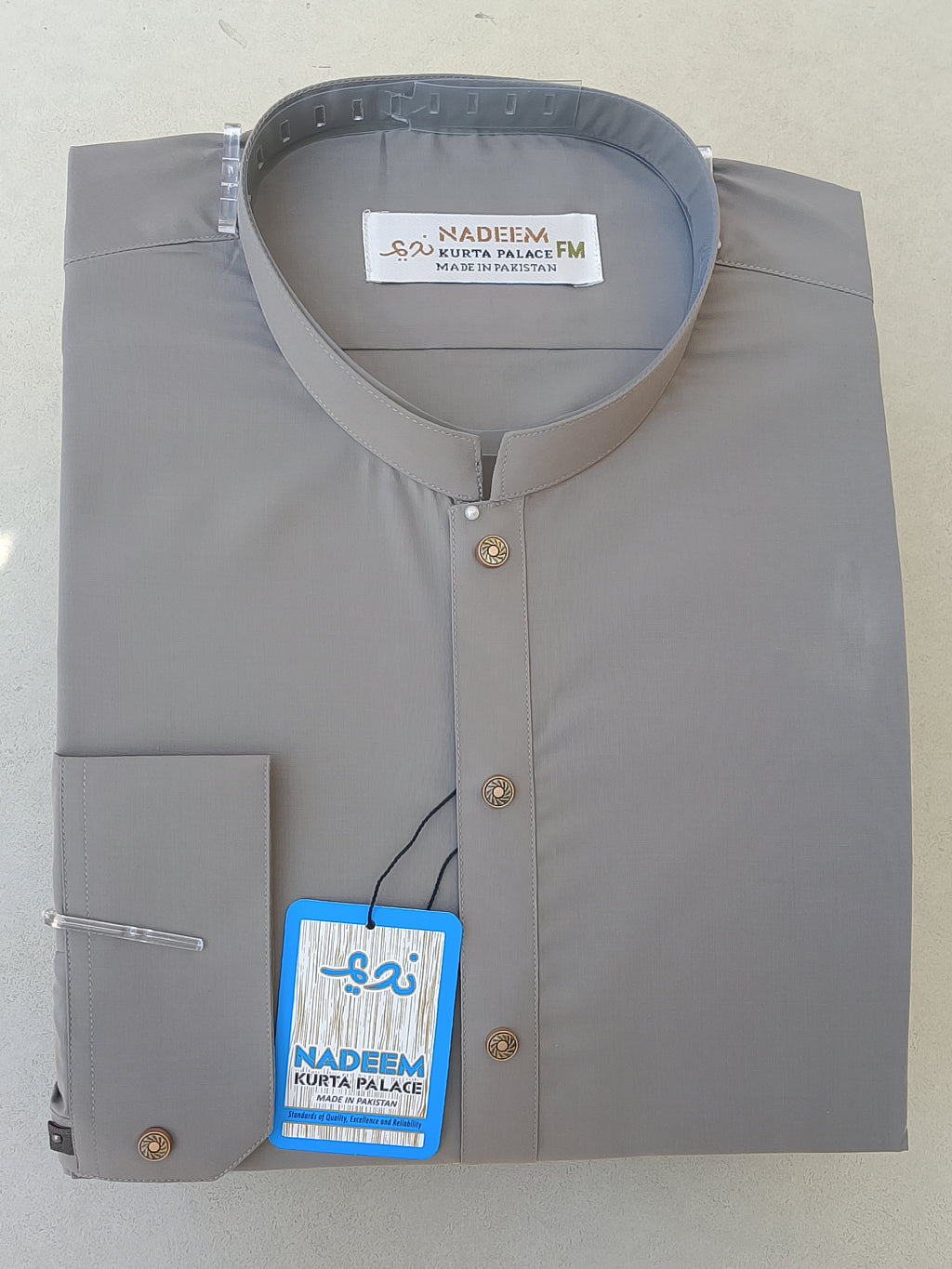 Minister 003 AshGray Kurta Pajama