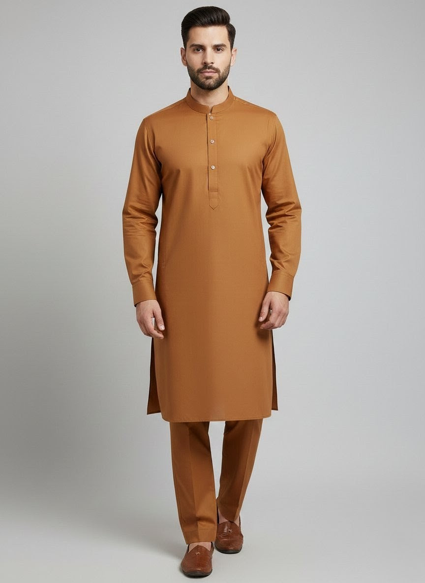 Minister 003 Copper Kurta Pajama