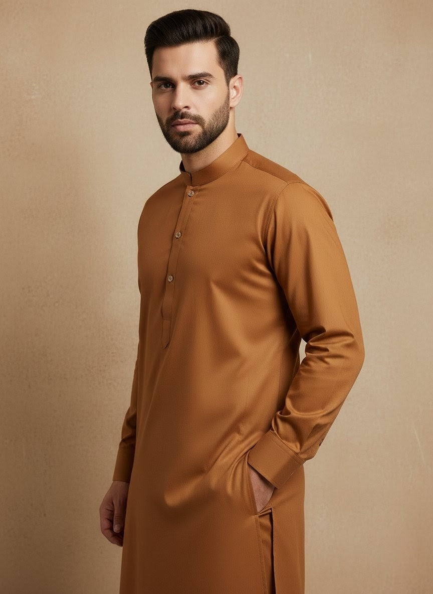 Minister 003 Copper Kurta Pajama