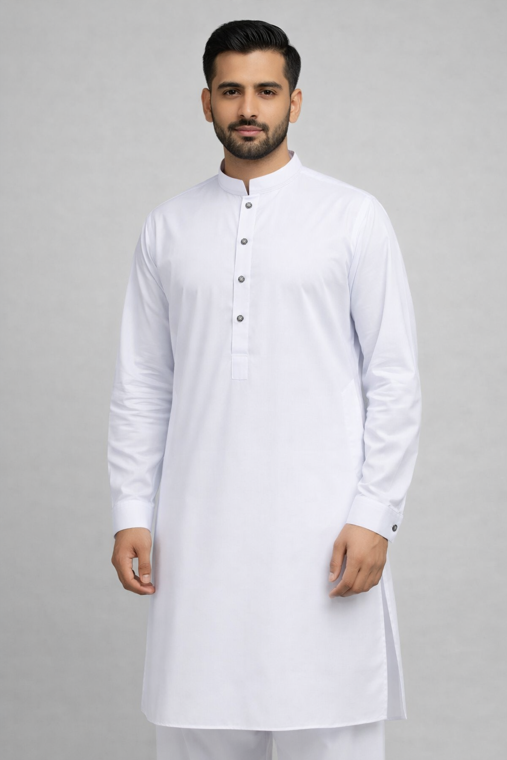 Minister 003 White Kurta Pajama