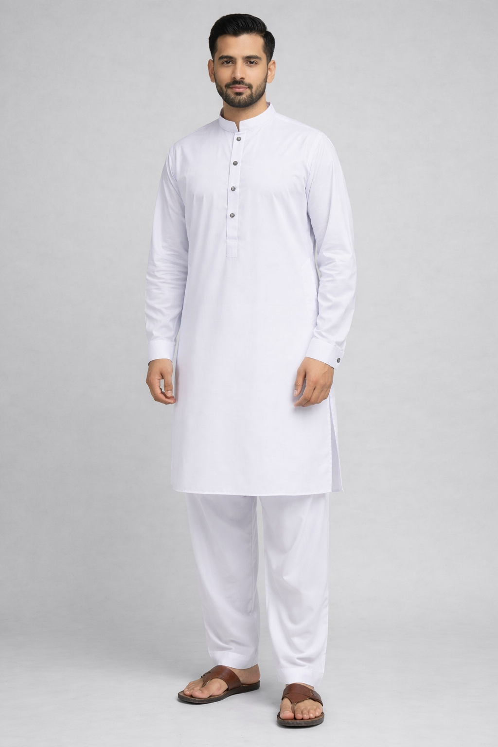 Minister 003 White Kurta Pajama
