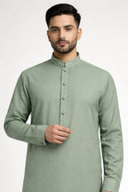 R-32 Green Kurta Shalwar
