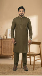 P-17 MEHENDI KURTA PAJAMA