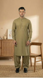 R-31 SAGE-GREEN KURTA SHALWAR