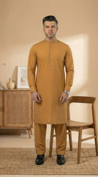 P-14 BUTTER-SCOTCH KURTA PAJAMA